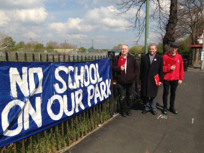 Campaigning to protect Rosehill Park
